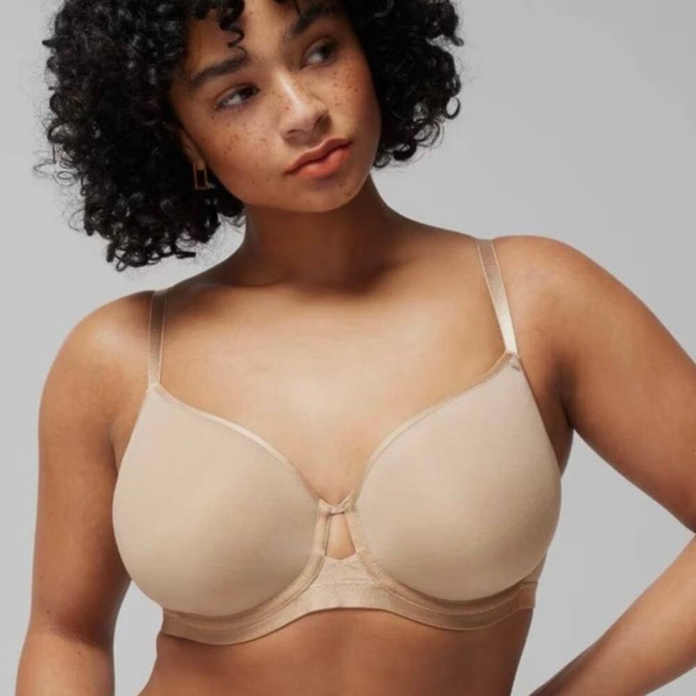 Soma Size 36B Lightest Lift Smooth Perfect Coverage Bra Tan